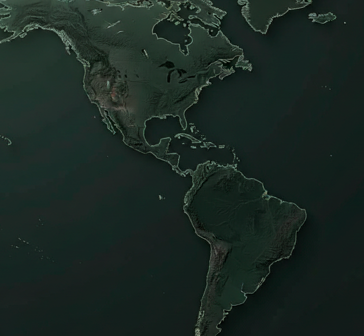 Mapa de Latinoamerica